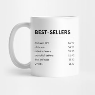 Bestseller Diseases - Medical Student in Medschool Mug